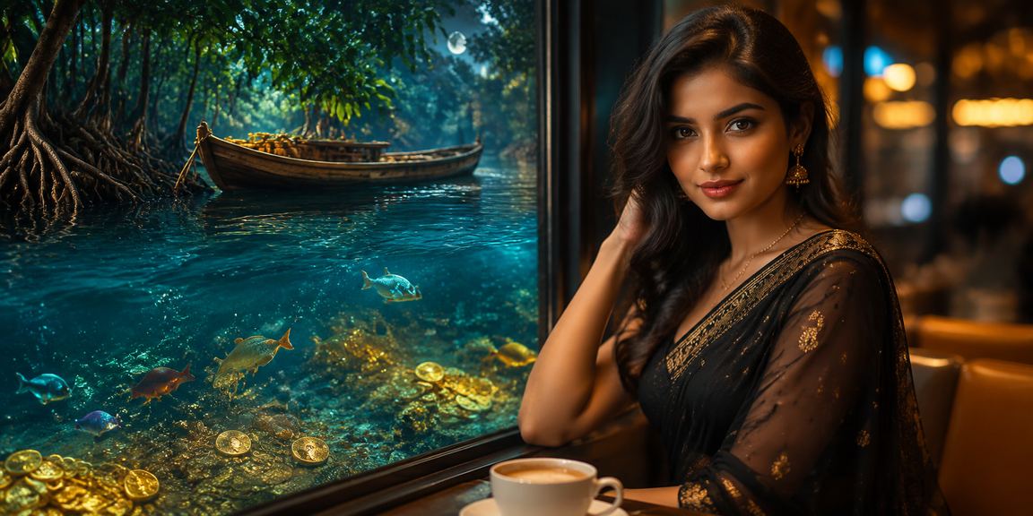 সুন্দরবন অঞ্চলে মোবাইলে bazivip বেটিং প্ল্যাটফর্ম ব্যবহার করছেন একজন বাংলাদেশি
